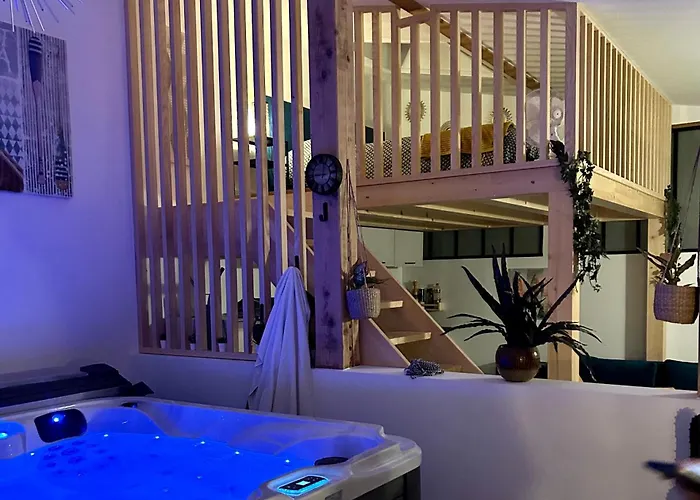 Loft Avec Jacuzzi Et Terrasse Prives