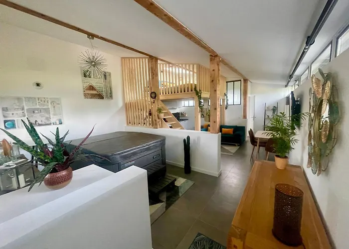 Loft Avec Jacuzzi Et Terrasse Prives Апартаменты *