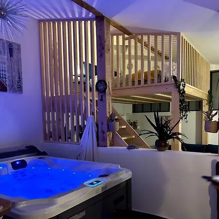 Loft Avec Jacuzzi Et Terrasse Privés